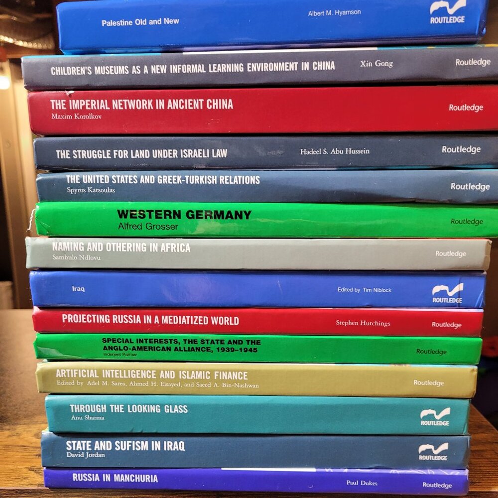 📚 Pick 5 Routledge Hardcover Books – Your Choice $50 Bundle Deal lot country